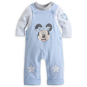 Mickey Mouse Dungaree Set for Baby