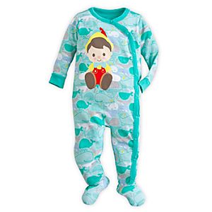 Pinocchio Stretchie Sleeper for Baby