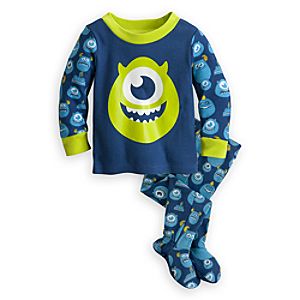 Mike Wazowski Footed PJ Pal for Baby