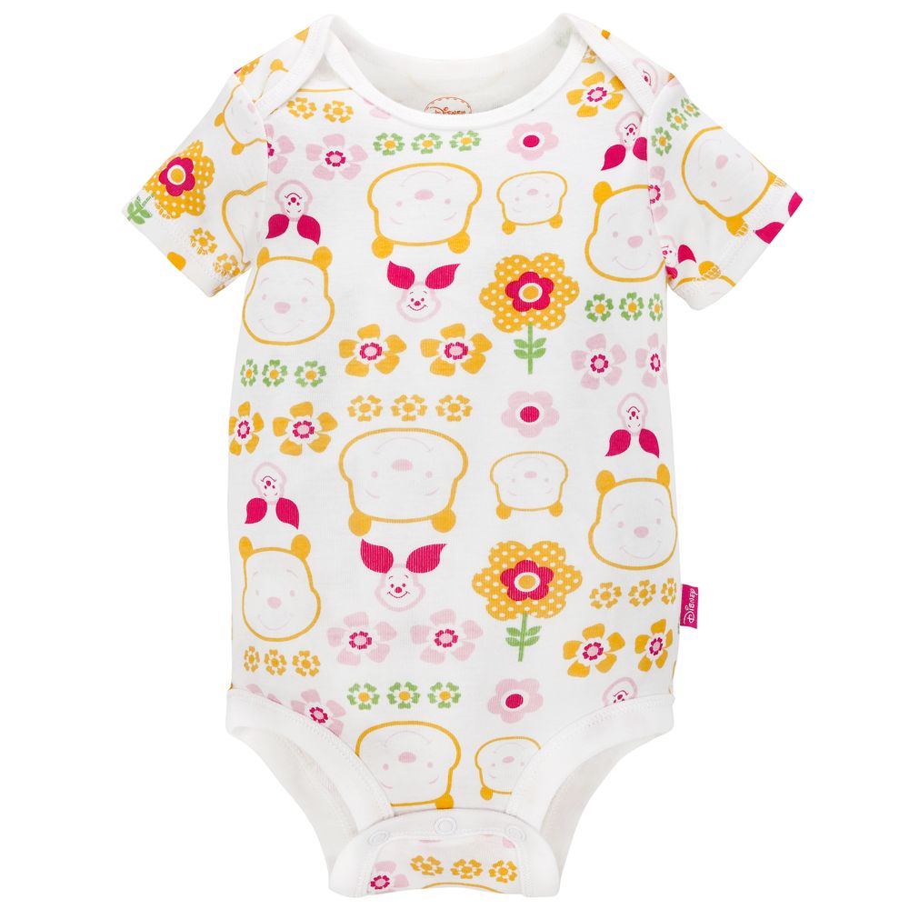 Disney Cuddly Bodysuit for Babies -- Winnie the Pooh and Piglet