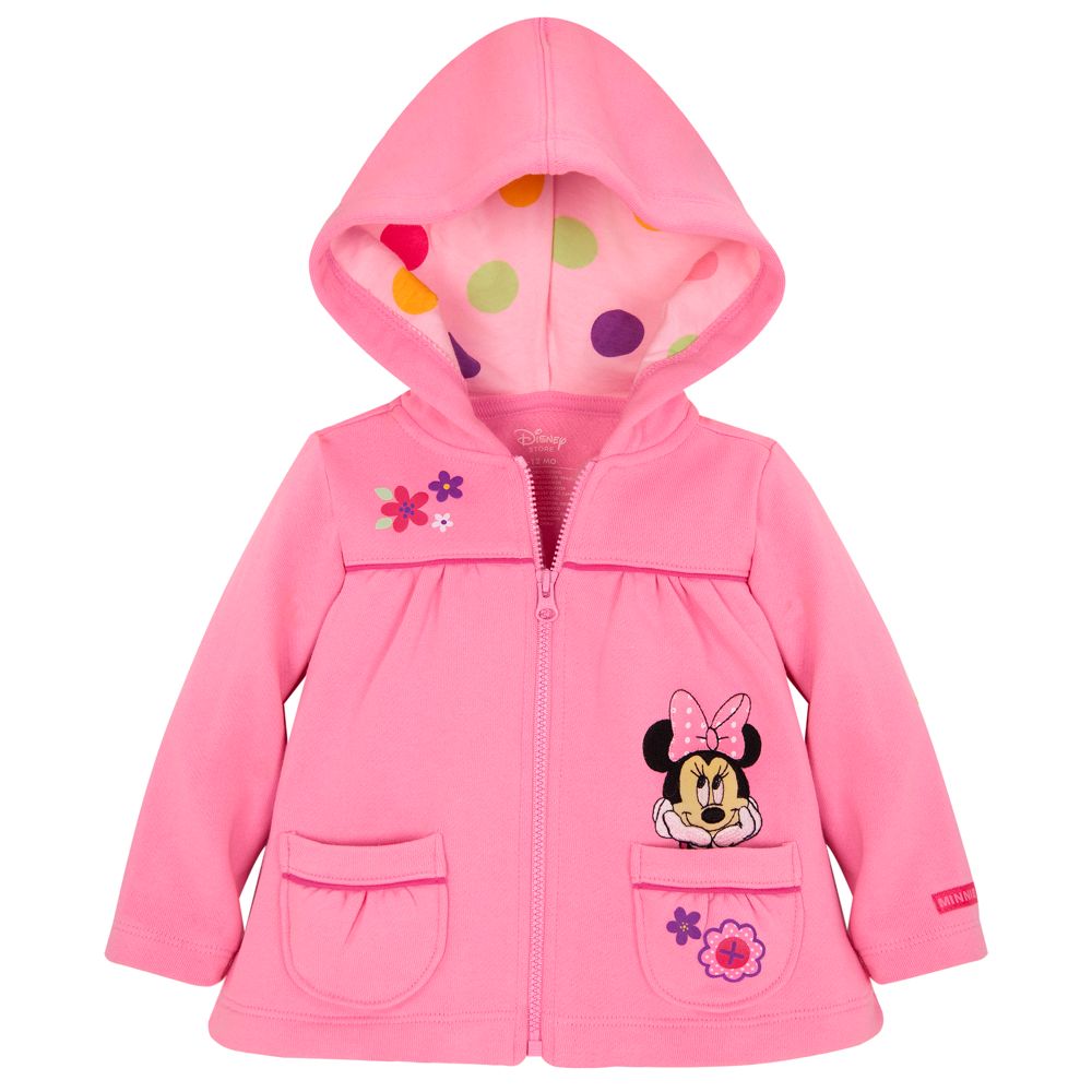 Hooded Minnie Mouse Jacket for Baby Girls