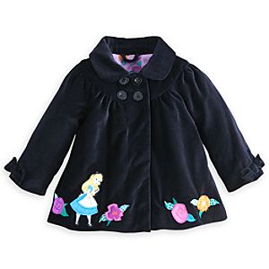 Alice In Wonderland Velveteen Coat for Baby
