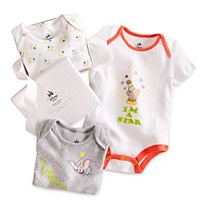 Dumbo Disney Cuddly Bodysuit Set for Baby