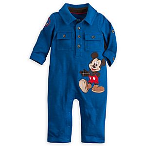 Mickey Mouse Knit Romper for Baby