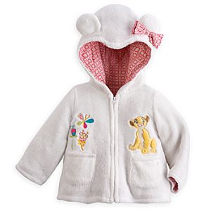 Nala Plush Hooded Jacket for Baby