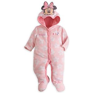 Minnie Mouse Plush Romper for Baby - Personalizable