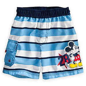 Mickey Mouse Swim Trunks for Baby
