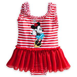 Minnie Mouse Deluxe Tutu Swimsuit for Baby
