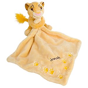 Simba Plush Blankie for Baby - Personalizable