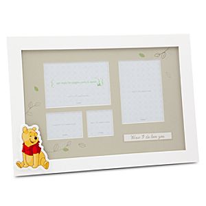 Winnie the Pooh First Year Frame for Baby
