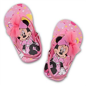 Minnie Mouse Flip Flops for Baby