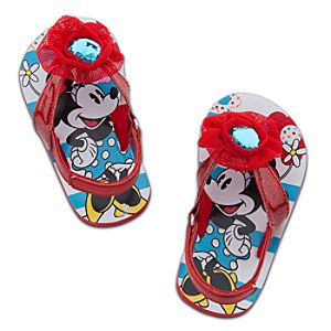 Minnie Mouse Flip Flops for Baby