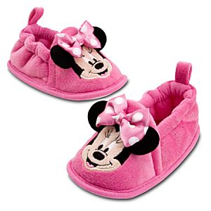 Minnie Mouse Booties for Baby - Pink