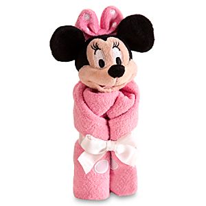 Minnie Mouse Plush Blankie for Baby