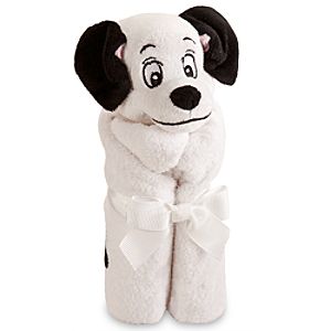 Lucky Pup Plush Blankie for Baby
