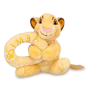 Simba Plush Rattle for Baby
