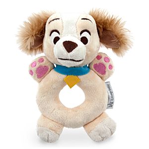 Lady Plush Rattle for Baby