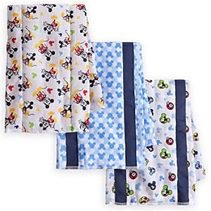 Mickey Mouse Burping Cloths Set for Baby