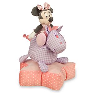 Minnie Mouse on Horse Plush Stacking Toy for Baby