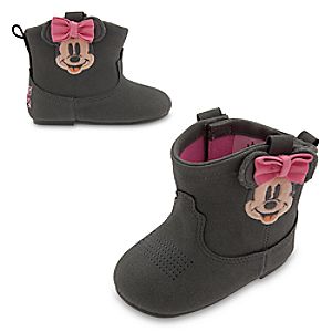 Minnie Mouse Booties for Baby