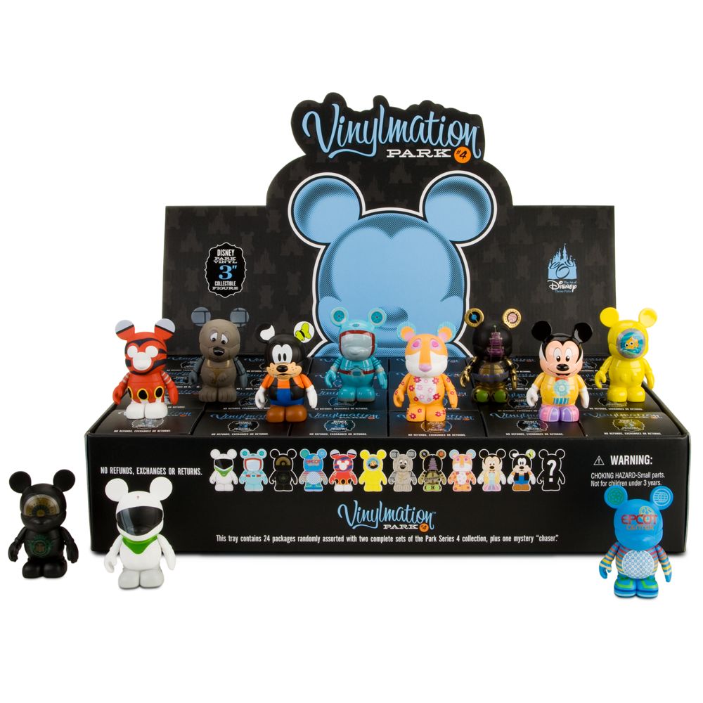 Vinylmation Park 4 Series Figures - 3'' - Tray of 24-Pc.