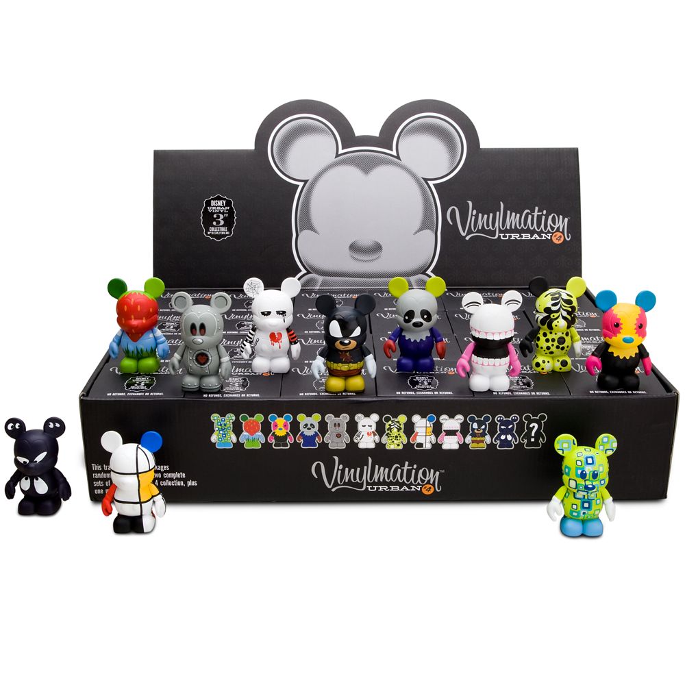 Vinylmation Urban 4 Series Figures - 3'' - Tray of 24-Pc.