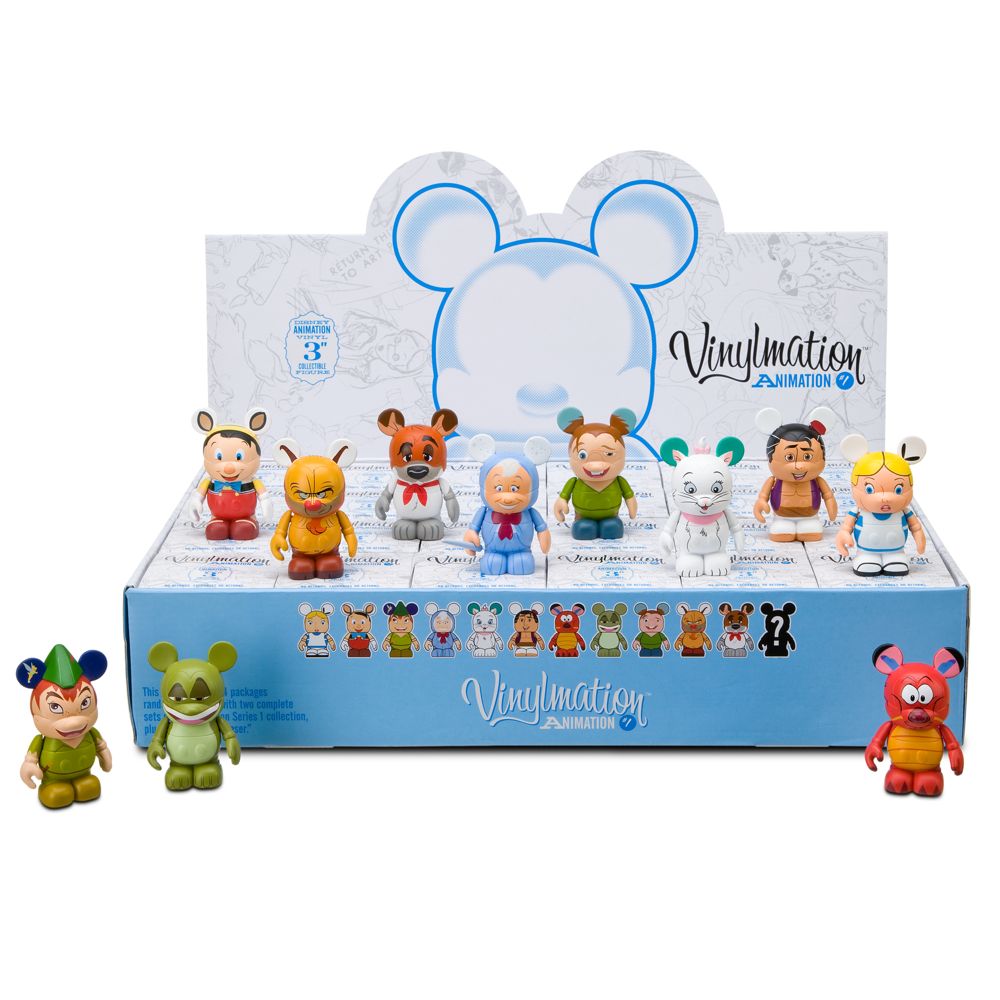 Vinylmation Animation 1 Series Figures -- Tray of 24-Pc.