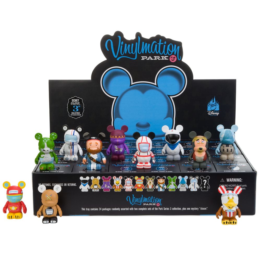 Vinylmation Park 3 Series Figures - 3'' - Tray of 24-Pc.