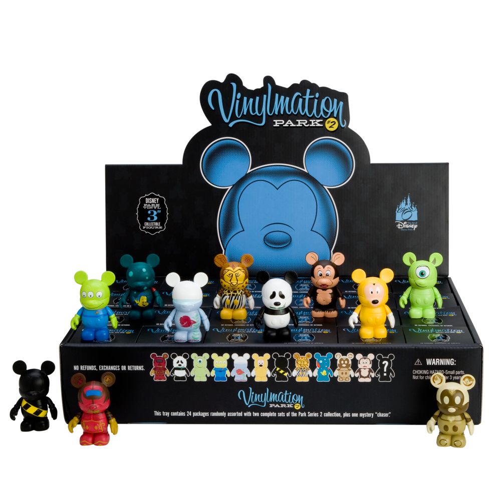 Vinylmation Park 2 Series 3'' Figures - Tray of 24-Pc.