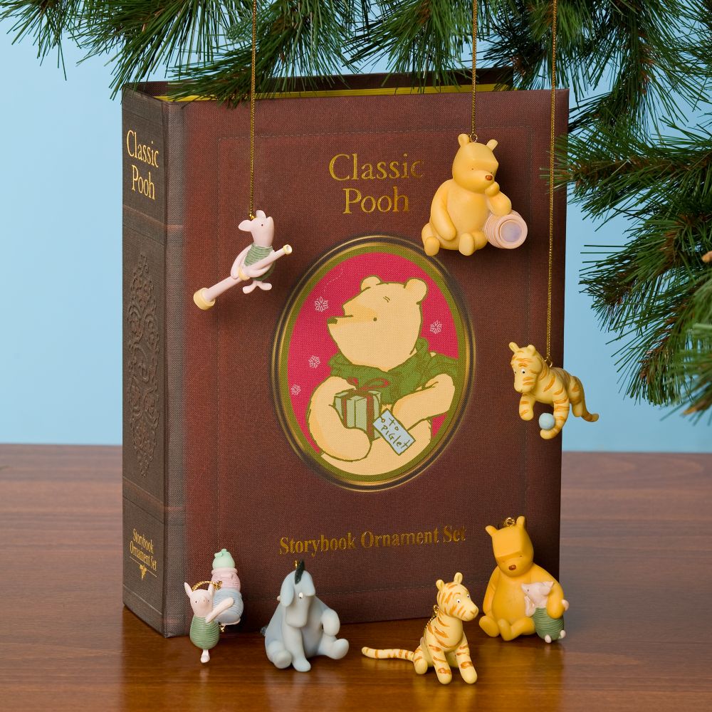 7-Pc. Classic Pooh Storybook Ornament Set