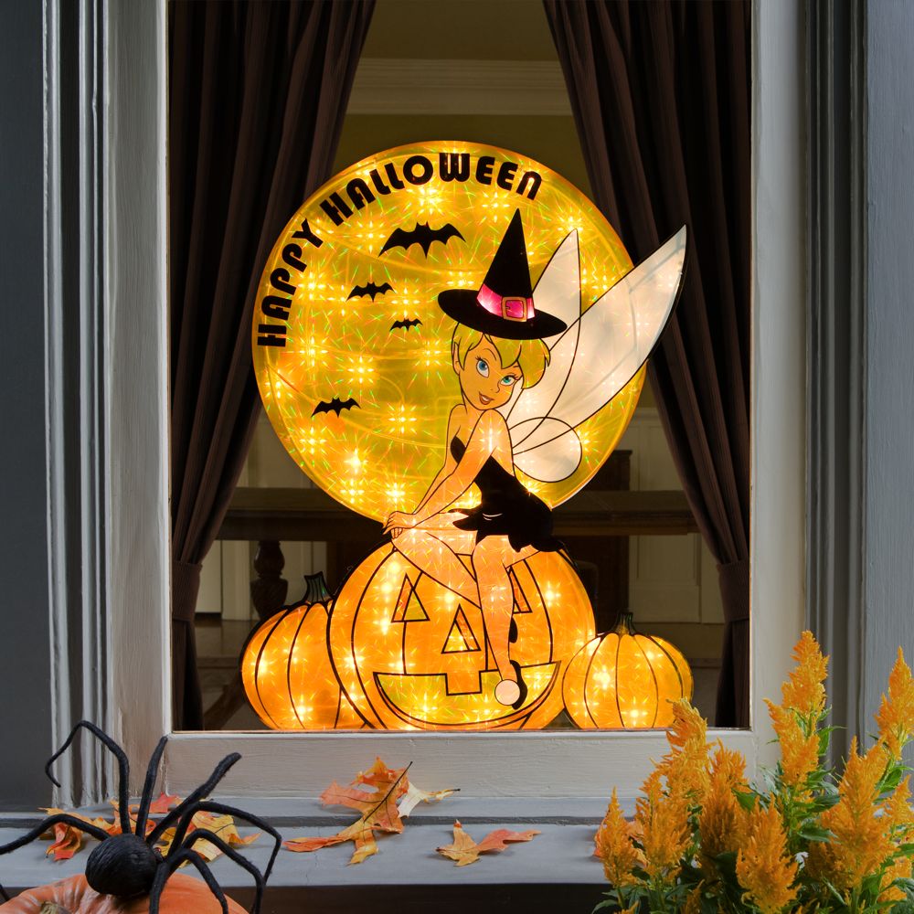 Tinker Bell Witch Light-Up Window D&eacute;cor