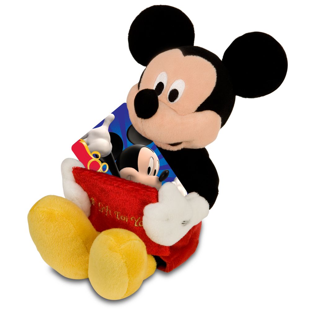 Mickey Mouse Plush Gift Card Holder -- 9''