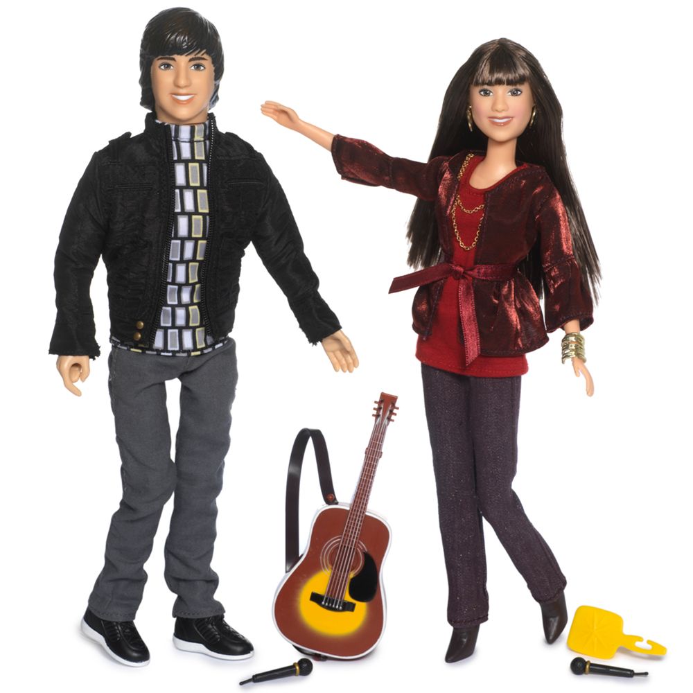 Set of 2 Camp Rock Singing Dolls -- Mitchie & Shane