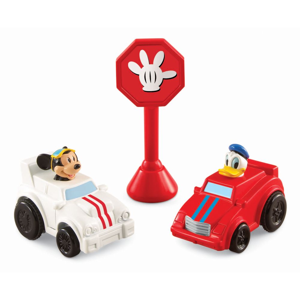 Mickey Mouse Clubhouse Mickey &amp; Donald Rev 'n Go Racers