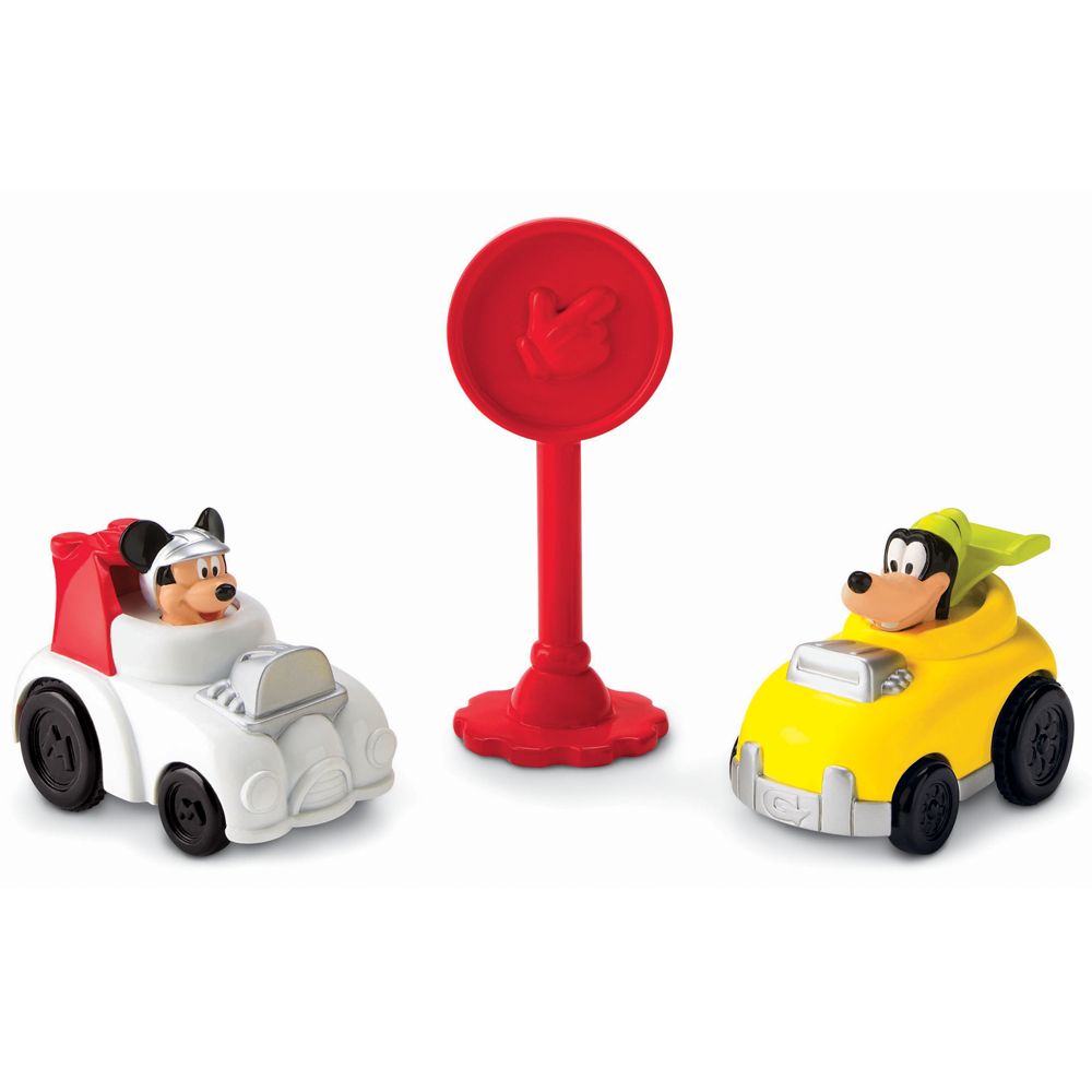 Mickey Mouse Clubhouse Mickey and Goofy Rev n Go Racers