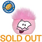 Club Penguin Pink 4'' Pet Puffle - Cheerful: Likes to Jump!