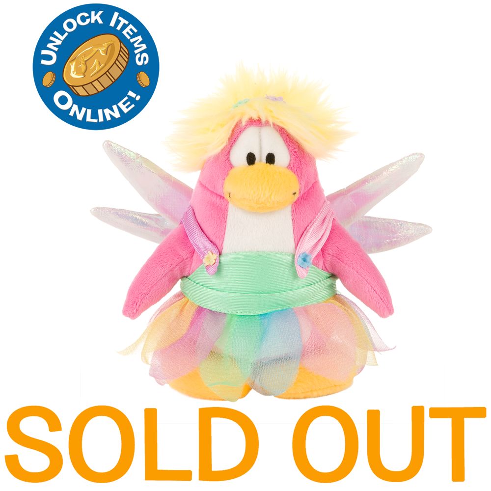 Club Penguin 6 1/2'' Limited Edition Penguin Plush - Fairy