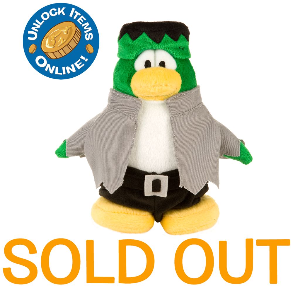 club penguin plush toys disney store