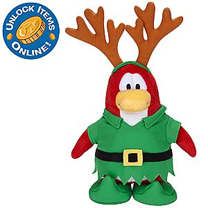 Club Penguin 6 1/2 Limited Edition Penguin Plush - Elf