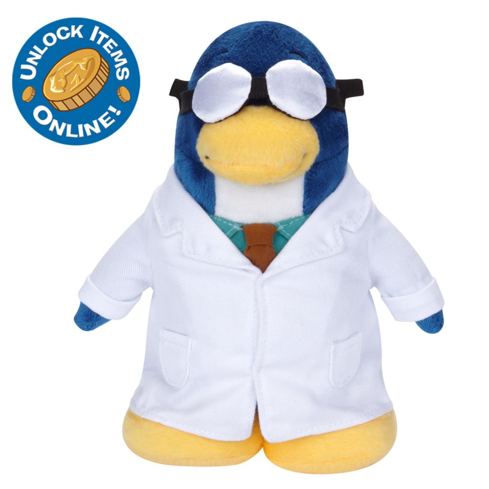 Club Penguin 6 1/2'' Limited Edition Penguin Plush - Gary the Gadget Guy