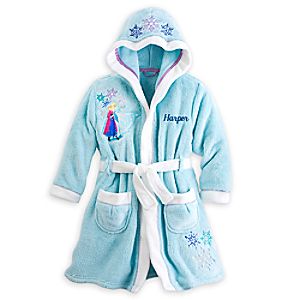 Frozen Plush Robe for Girls - Personalizable
