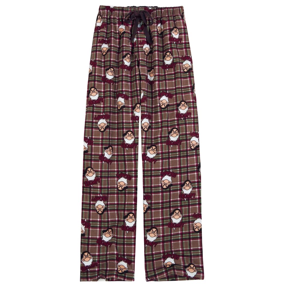 Plaid Grumpy Lounge Pants for Men