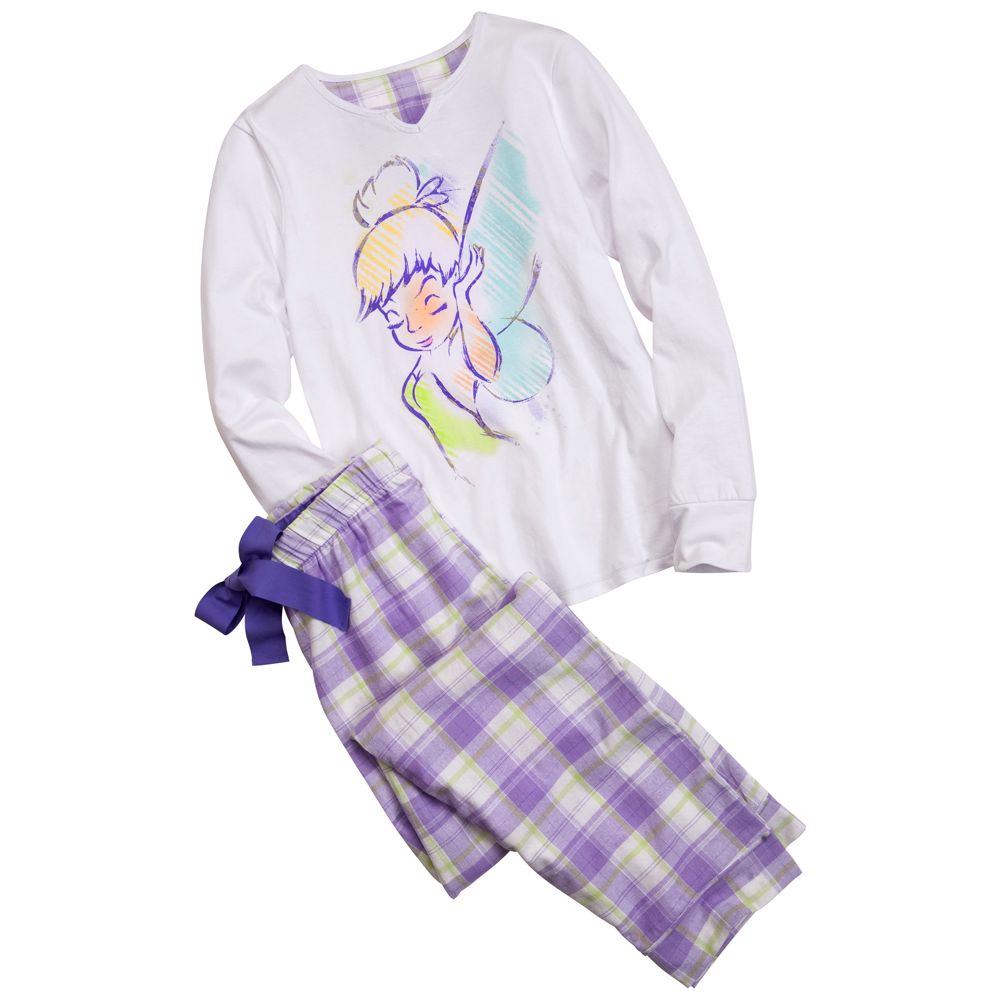 Tinker Bell Pajamas Gift Set for Women -- 2-Pc.
