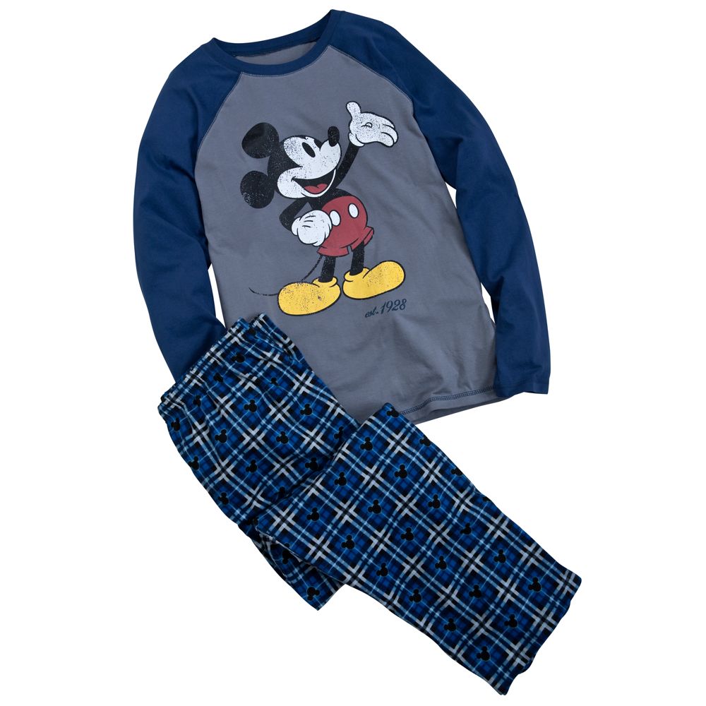 Mickey Mouse Pajamas Gift Set for Men -- 2-Pc.