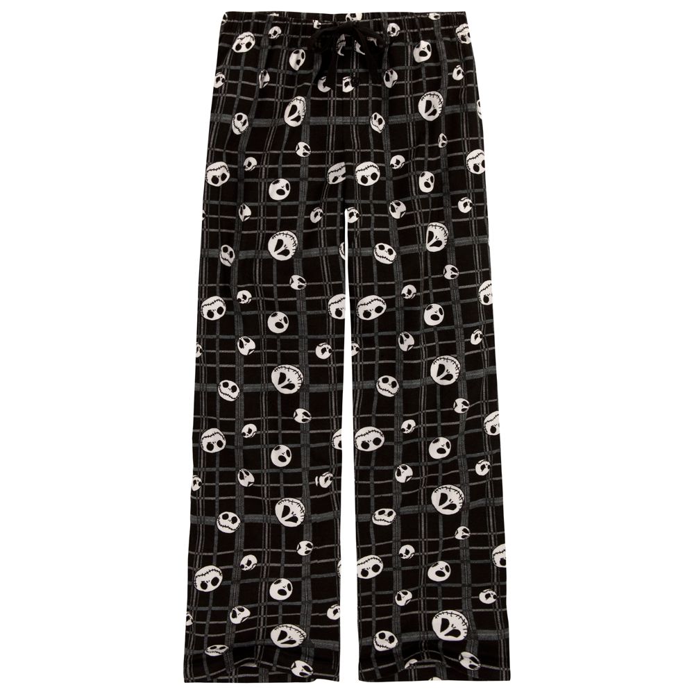 Plaid Jack Skellington Lounge Pants for Men