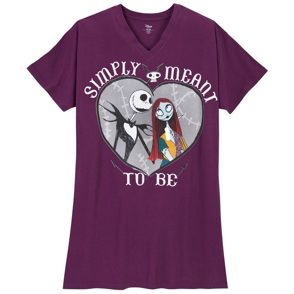 Tim Burtons The Nightmare Before Christmas Nightshirt for Women