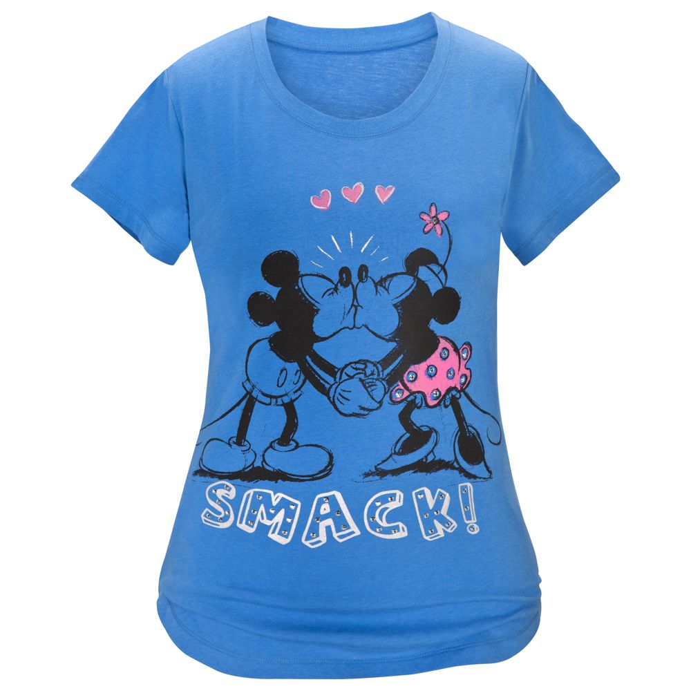 "Smack!" Minnie and Mickey Mouse Night Shirt for Women