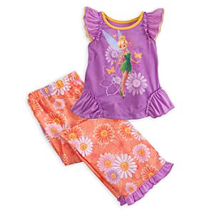 Tinker Bell Nightshirt and Pants Sleepwear Set for Girls