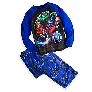 The Avengers Raglan Pajama Set for Boys