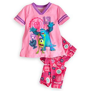 Mike and Sulley Sleep Set for Girls - Monsters University